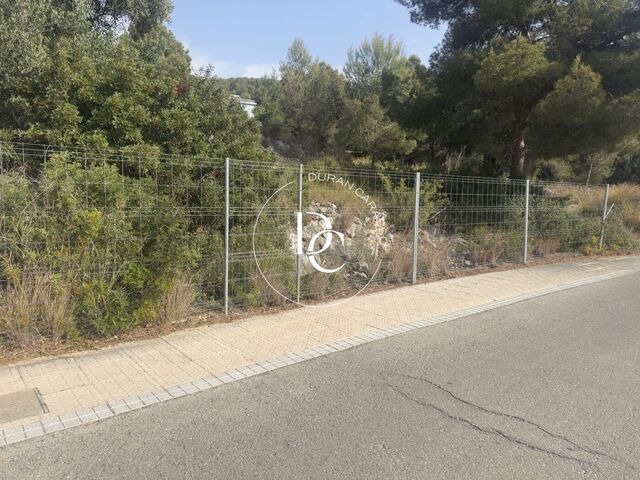 Parcela urbana zona residencial en Sitges