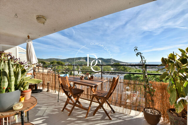 Apartment for sale with views of Sitges in Vallpineda