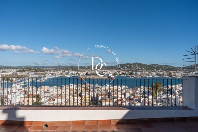 Duplex penthouse for sale in Dalt Vila, Ibiza