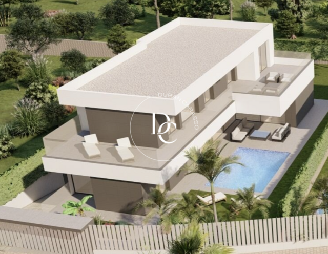 Plot with project and building permit for sale in La Plana, Sitges.