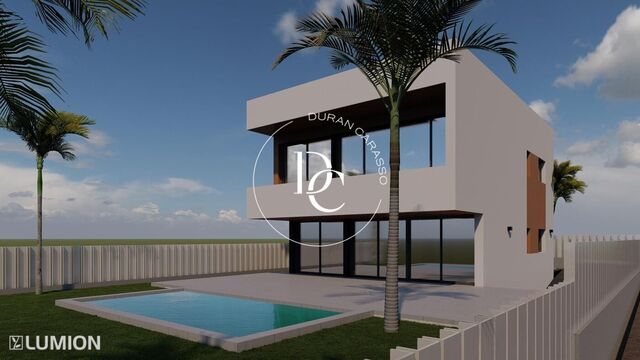 Plot with project and building permit for sale in La Plana, Sitges.