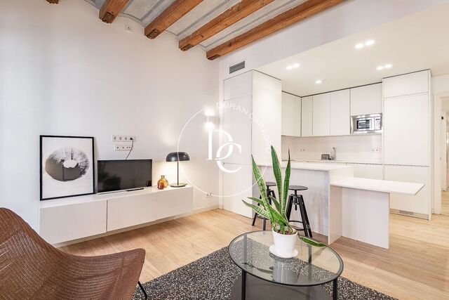 Atic de 111 m2 amb vistes en venda a El Gòtic, Barcelona