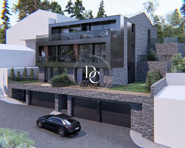 Villa jumelée neuve exclusive avec des matériaux de luxe et des vues spectaculaires à La Massana, Andorre