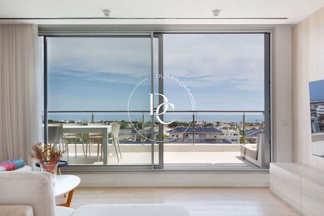 Appartement dernier étage lumineux avec vue sur mer à Can Pei