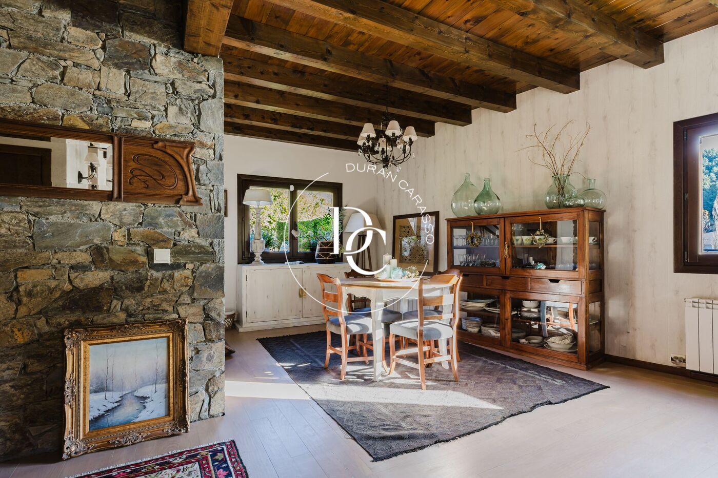 Bonita casa unifamiliar con jardín en La Molina