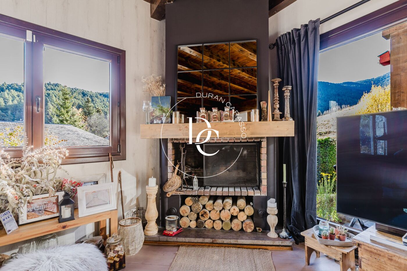 Bonita casa unifamiliar con jardín en La Molina