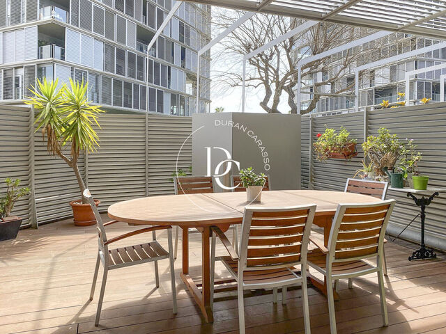 Flat for sale with terrace in Diagonal Mar